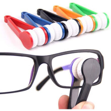5pcs Spectacle Glass Cleaner Mini Sun Glasses Brush Eyeglass Microfiber Brush Portable Magnetic Glass Lens Cleaner Glasses Cleaning Accessories