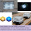 Ranpo Glass Ice Cube Solar Sensor Lights LED Night Lamp 4