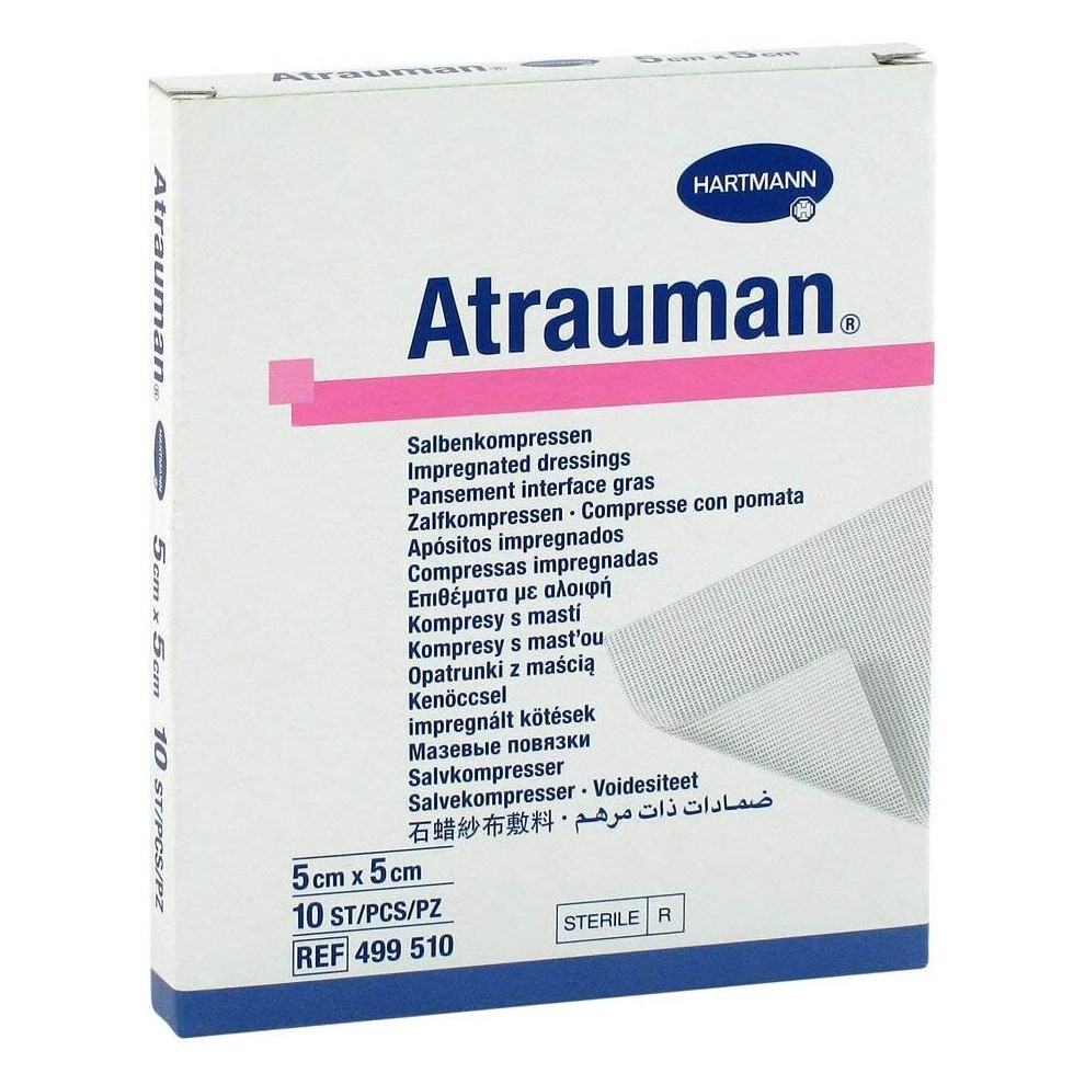 Atrauman Sterile Dressings 5 X 5 Cm Pack Of 10