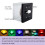 Ranpo Glass Ice Cube Solar Sensor Lights LED Night Lamp 5