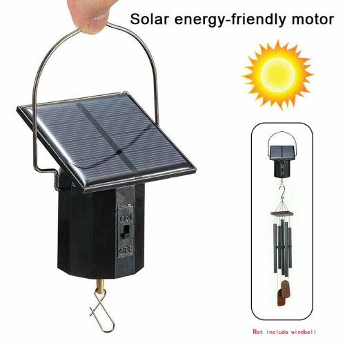 Solar Power Wind Spinner 30RPM Motor Indoor Outdoor Hanging Ornament