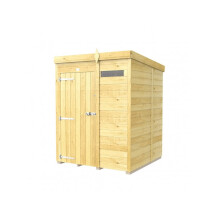 Pent Security Shed 5ft x 5ft Fast & Free 2-5 Nationwide Delivery
