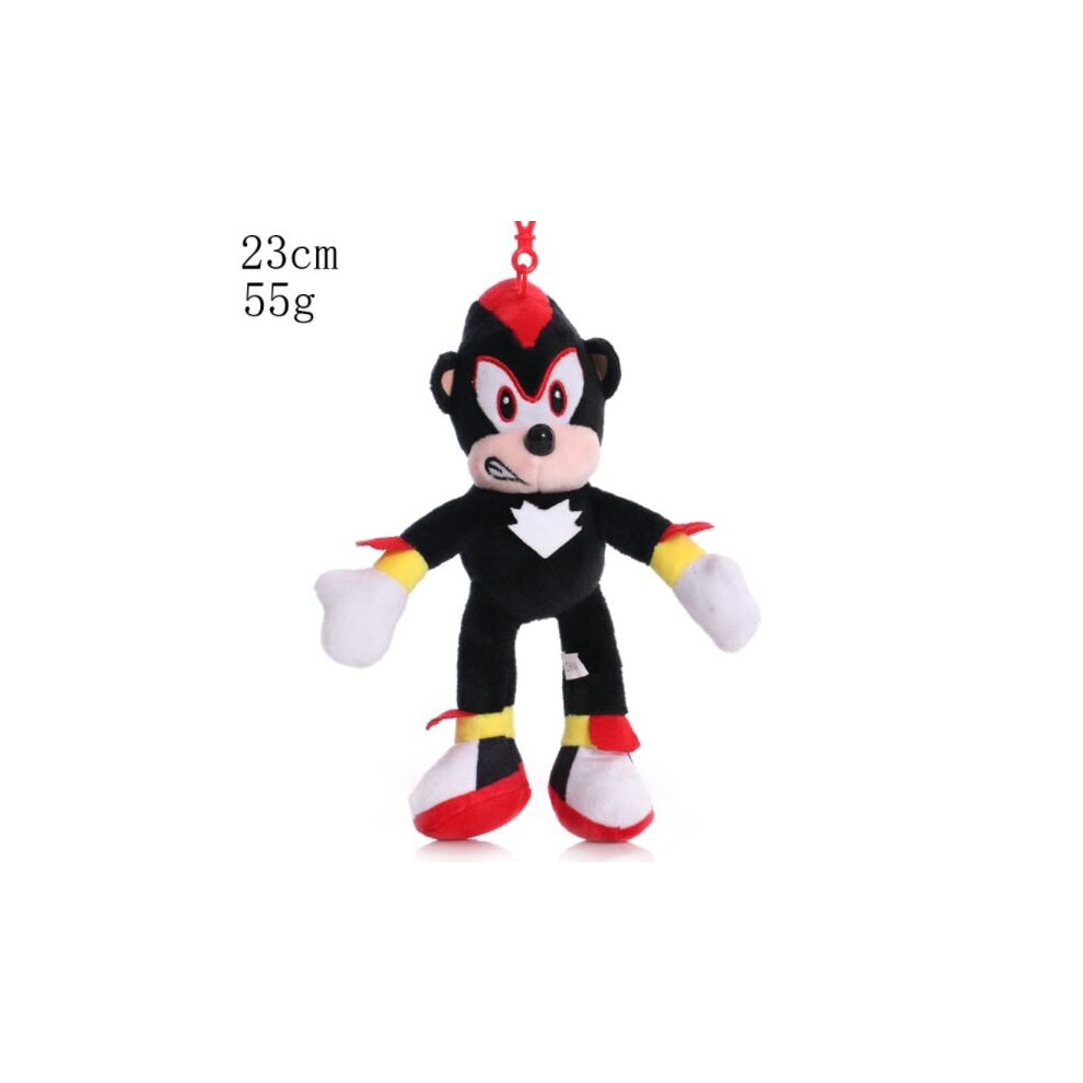 Photos - Other Toys  Sonic The Hedgehog Shadow Amy Rose Knuckle Tail Plush Toy Soft Stuffed Doll Kids Toys Gifts(Heise, 5 inch)