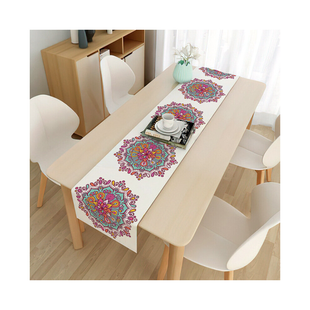 (9, 33*180cm) 2022 1pcs Muslim Tablecloth Ramadan Decorations for Home EID Mubarak Decors