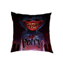 (BlackWhite, Velvet) 45cm Cute Poppy Playtime Huggy Wuggy Pillowcase