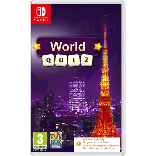 World Quiz Nintendo Switch Game (Code-in-Box)