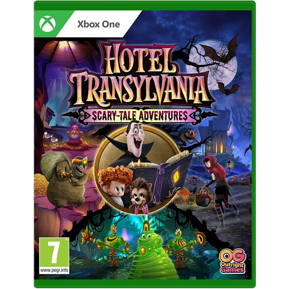 Bandai Hotel Transylvania: Scary-Tale Adventures – Xbox One & Xbox Series X Game, Play As Drac & Mavis