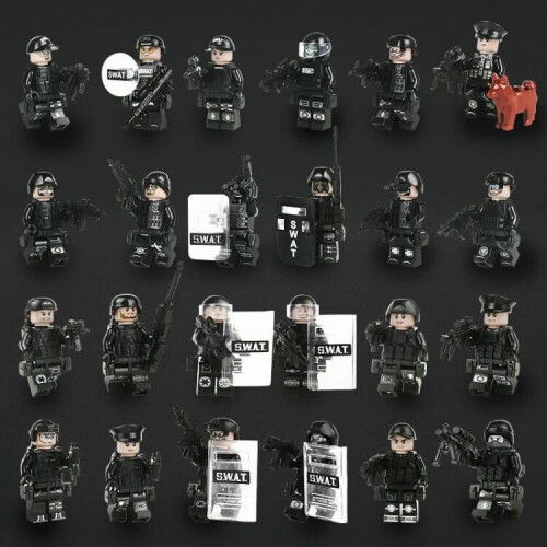 Lego swat deals team minifigures