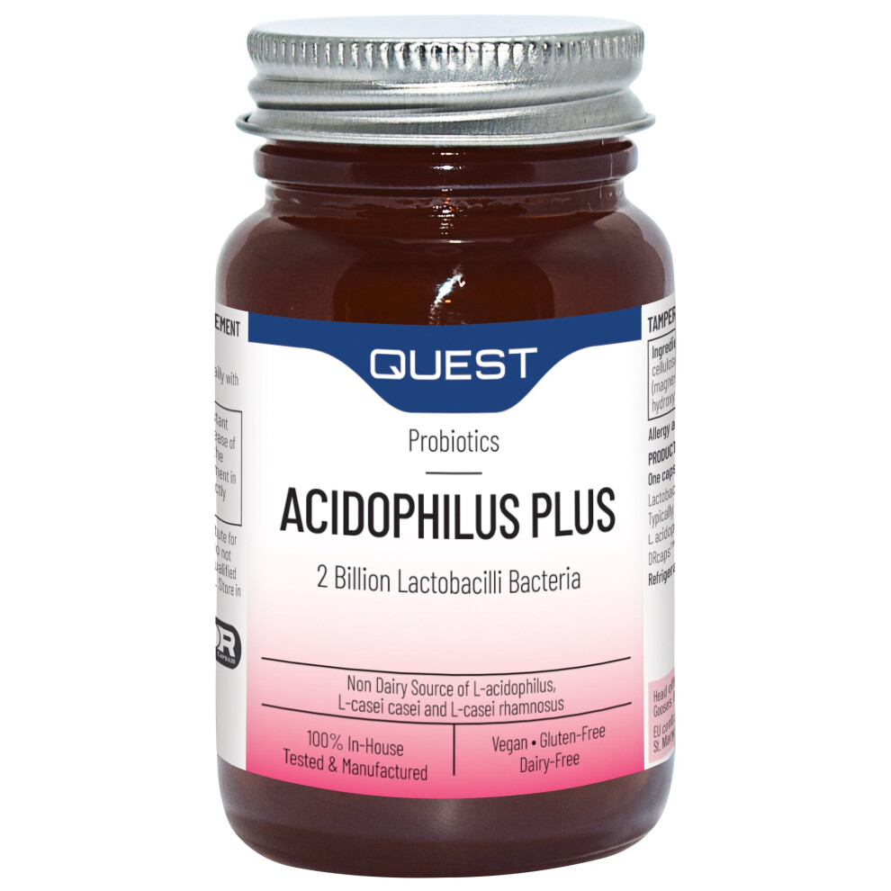 Quest Vitamins Acidophilus Plus Caps 180 (P601462)