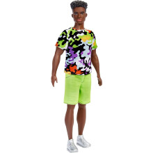 Barbie Ken Fashionista Camo Top Doll - Inclusive, Open-Ended Fashion Play