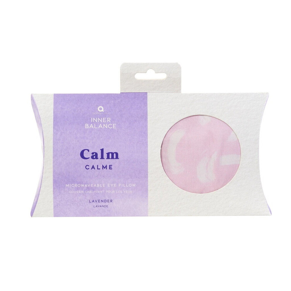 Aroma Home Lavender Inner Balance Calming Microwave Heatable Eye Pillow