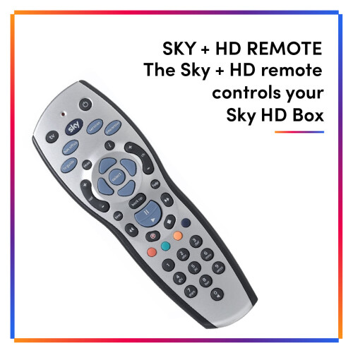 NEW SKY PLUS HD REV9F Replacement Remote Control for Sky+ 1