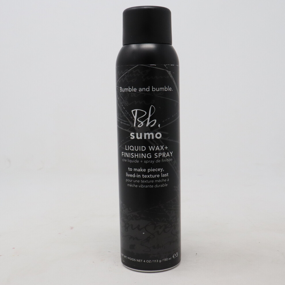 Bumble And Bumble Sumo Liquid Wax+ Finishing Spray  4.0oz/113g New