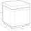 Keter (Graphite) Keter Cube Cushion Seat Table Footrest Storage Box 3