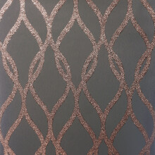 Sequin Trellis Charcoal/Rose Gold