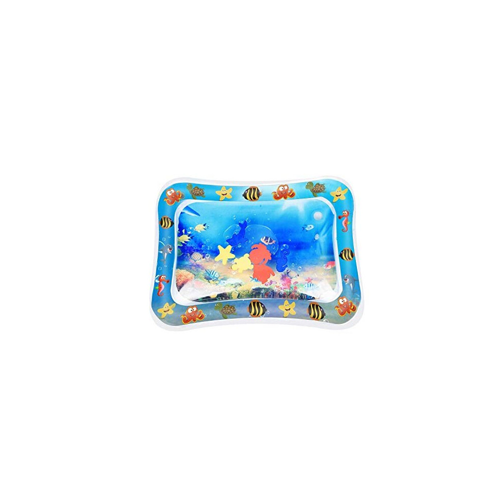 (Fish) Inflatable Water Mat Toy For Newborns & Children Funky Planet