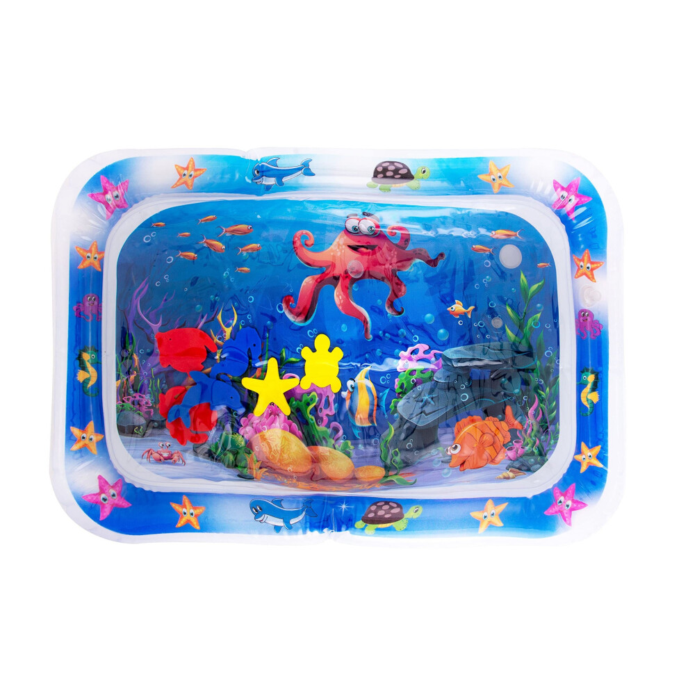 (Octopus) Inflatable Water Mat Toy For Newborns & Children Funky Planet