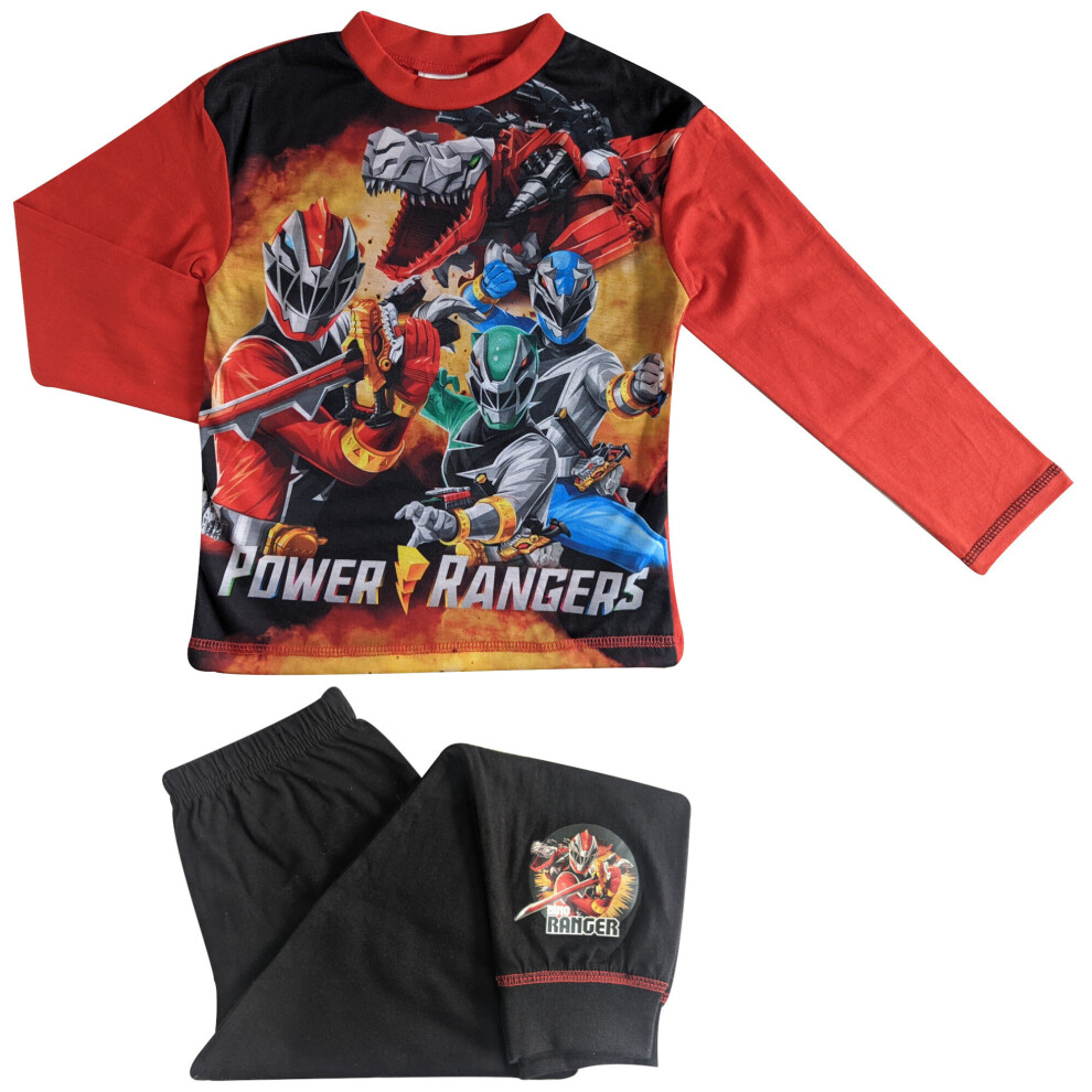 (9-10 Years) Boys Power Rangers Pyjamas - 4-10 Years