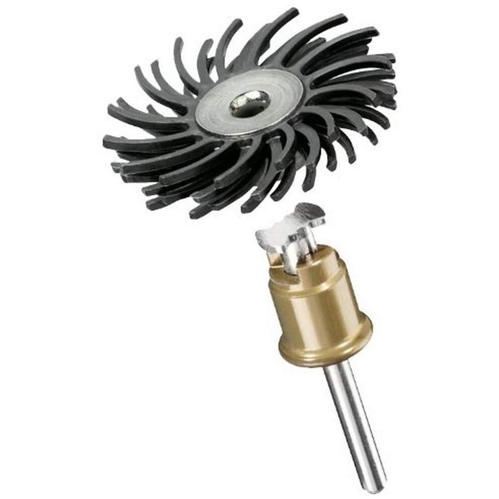 Dremel 471S EZ SpeedClic Abrasive Brush (Grit 36) for Detail Cleaning and Light Sanding