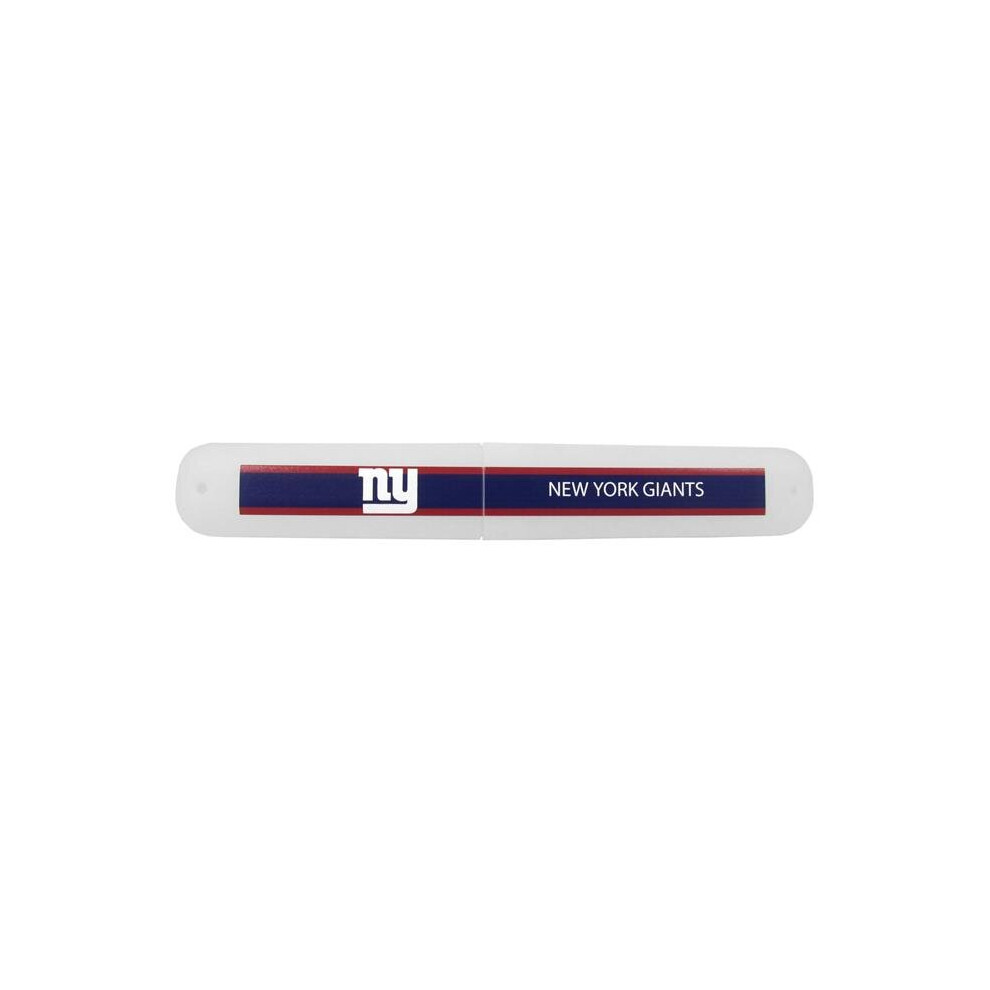Siskiyousports Siskiyou Ftbc090 Unisex Nfl New York Giants Travel Toothbrush Case - One Size