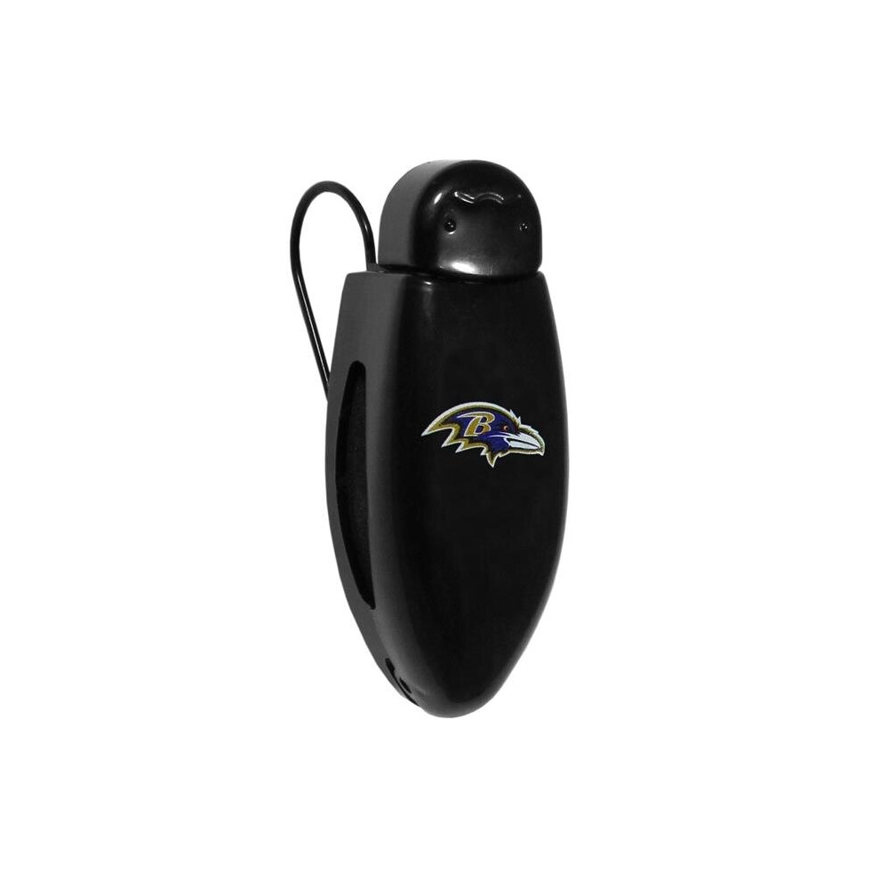 Siskiyousports Siskiyou Fvc180 Unisex Nfl Baltimore Ravens Visor Clip For Sunglasses - One Size
