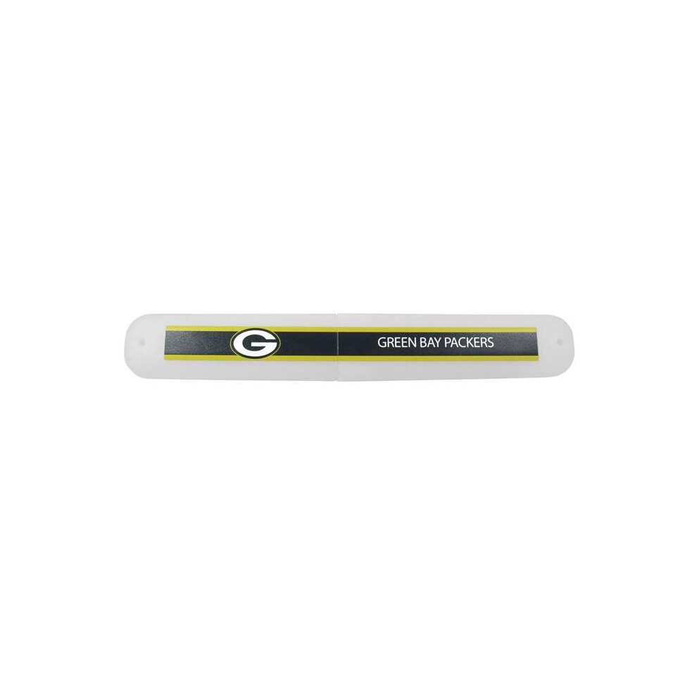 Siskiyousports Green Siskiyou Ftbc115 Unisex Nfl Bay Packers Travel Toothbrush Case - One Size