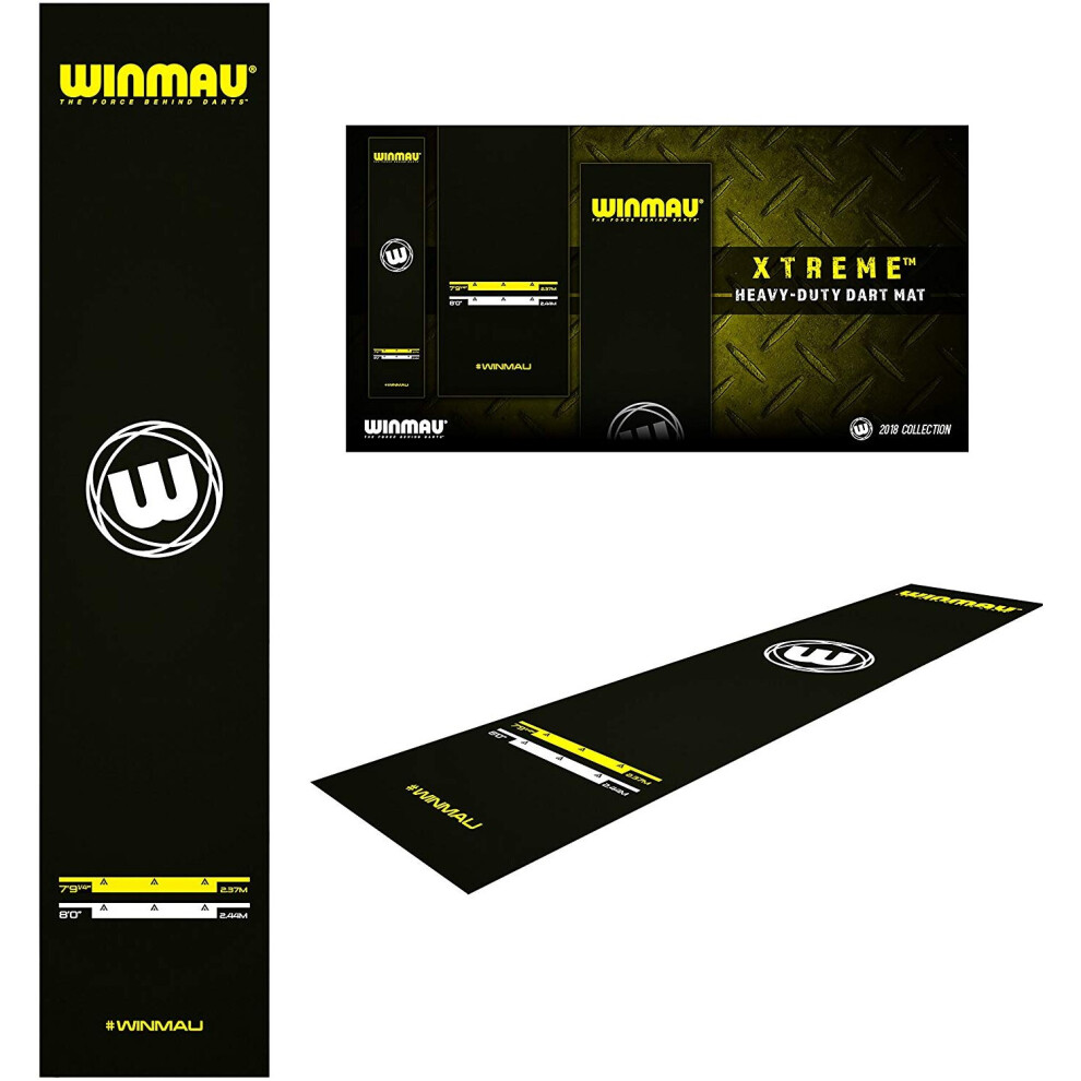 Winmau Xtreme Heavy Duty 3 Metre Rubber Darts Mat