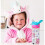 Nuby Nuby Push Button Flip-it Soft Spout Tritan Wasserflasche Rosa Einhörner 18 Oz 2