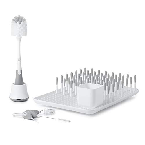 OXO OXO Tot Bottle & Cup Cleaning Set, Gray