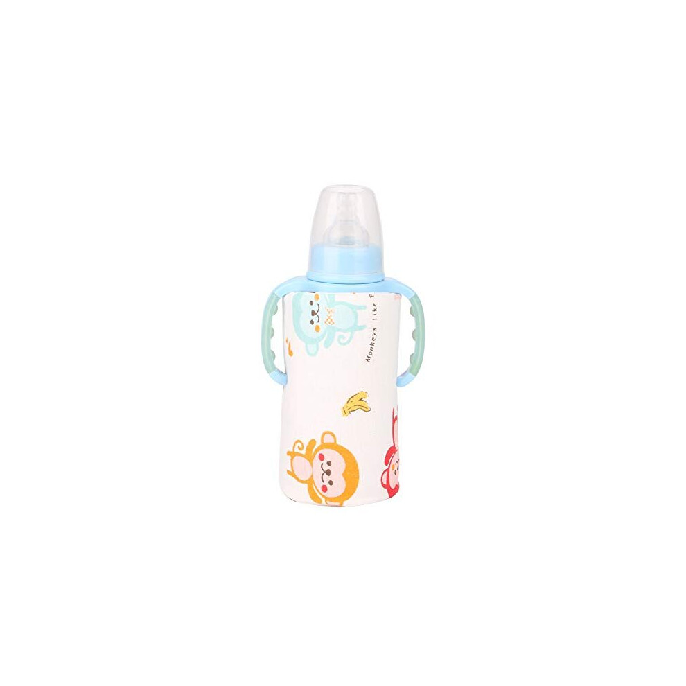 Usb Baby Bottle Warmer, Portable Travel Infant Baby Constant Temperature Milk Warmer Feeding Bottle Warmer Heater (Monkey) Zerodis