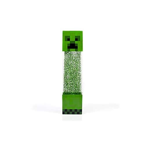 Minecraft Minecraft Creeper Glitter Motion Light | 12-Inch Fun Mood Light LED Lamp