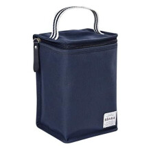 BÉABA - Insulated Baby Meal Pouch - Large Capacity - Thermal Bottle Storage - Bag for carrying full meals - Foldable - Soft Waterproof Mater
