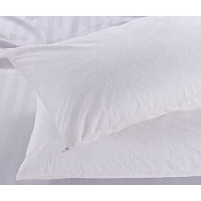 K&A Terry Waterproof Pillow Protectors 4 Pack | Ultrasoft, Breathable & Anti Allergy Pillow Cases | UK Standard 48x74 cm