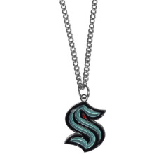 Siskiyou HN170SC 22 in. Unisex NHL Seattle Kraken Chain Necklaces with Small Charm