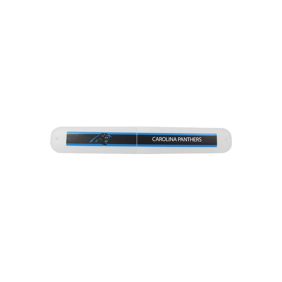 Siskiyousports Siskiyou Ftbc170 Unisex Nfl Carolina Panthers Travel Toothbrush Case - One Size