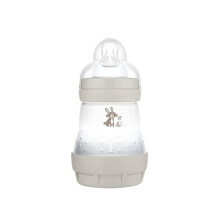 MAM A148 Matte Anti-Colic Bottle, Patented Anti-Colic Bottle with SkinsoftTM Silicone Teat, Ultra-Soft, for Babies to Start, 0 Months, 160 m
