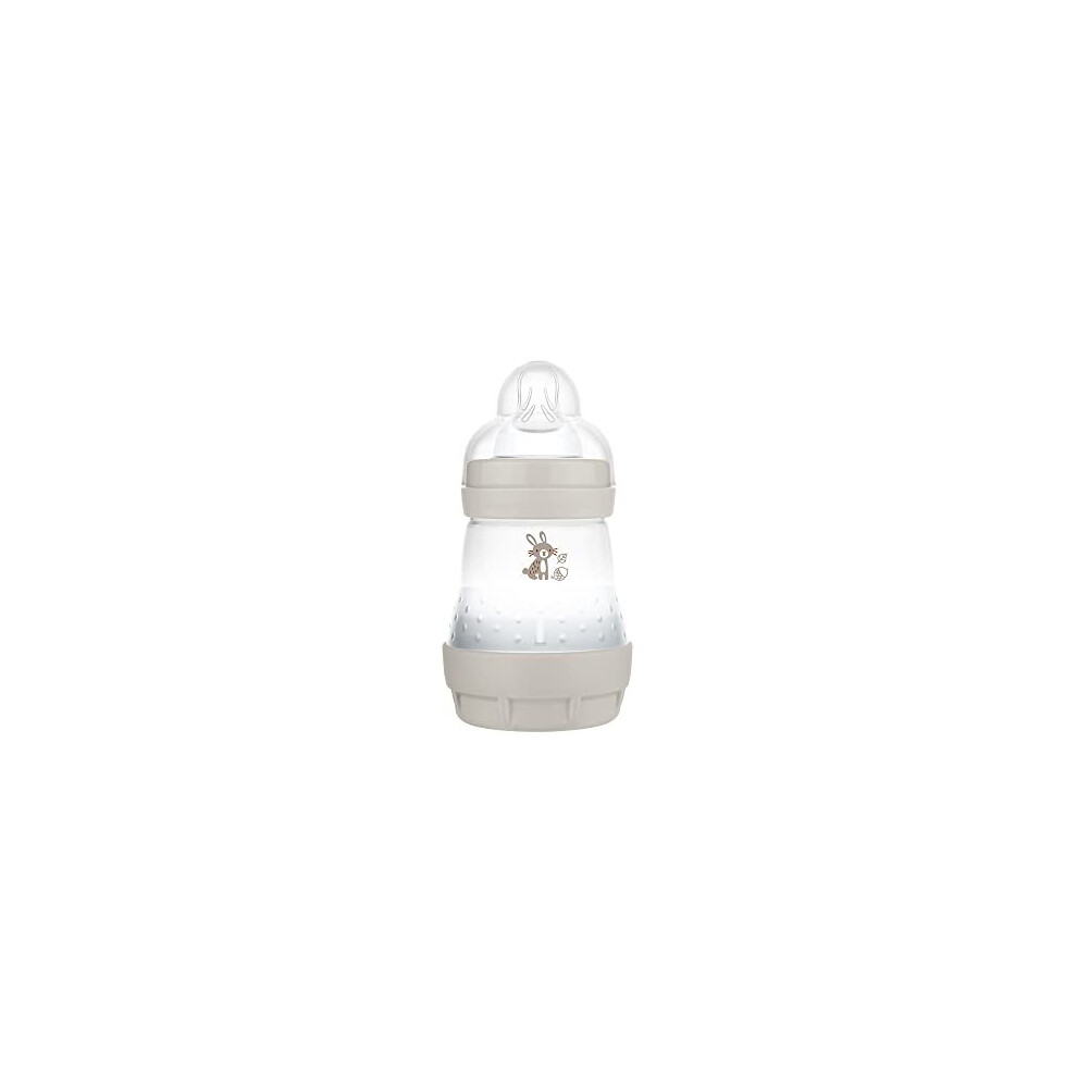 Mam A148 Matte Anti-Colic Bottle, Patented Anti-Colic Bottle With Skinsofttm Silicone Teat, Ultra-Soft, For Babies To Start, 0 Months, 160 M