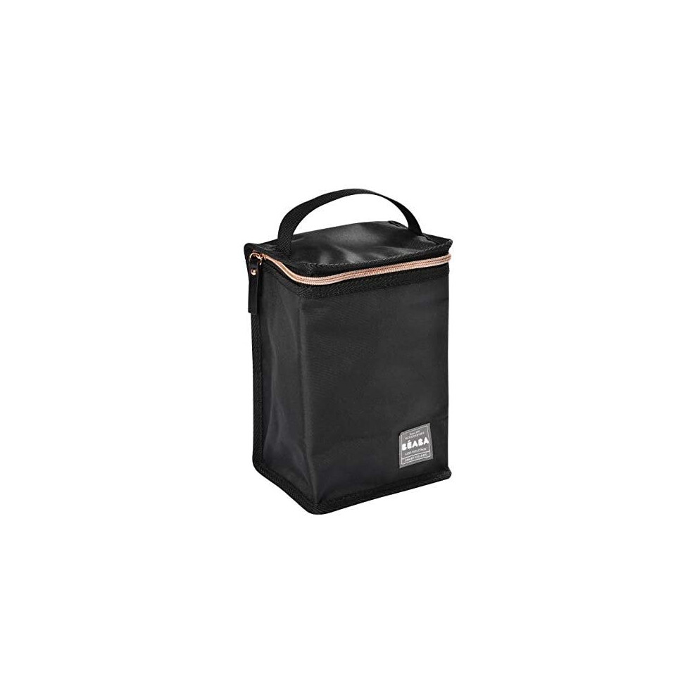 Beaba Béaba - Insulated Baby Meal Pouch - Large Capacity - Thermal Bottle Storage - Bag For Carrying Full Meals - Foldable - Soft Waterproof Mater