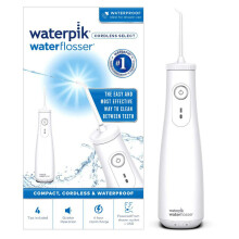 Waterpik Cordless Select Water Flosser WF10 - Waterproof Shower-Use, USB Magnetic Charging, Global Voltage, 4 Tips, 2 Settings, Travel-Ready