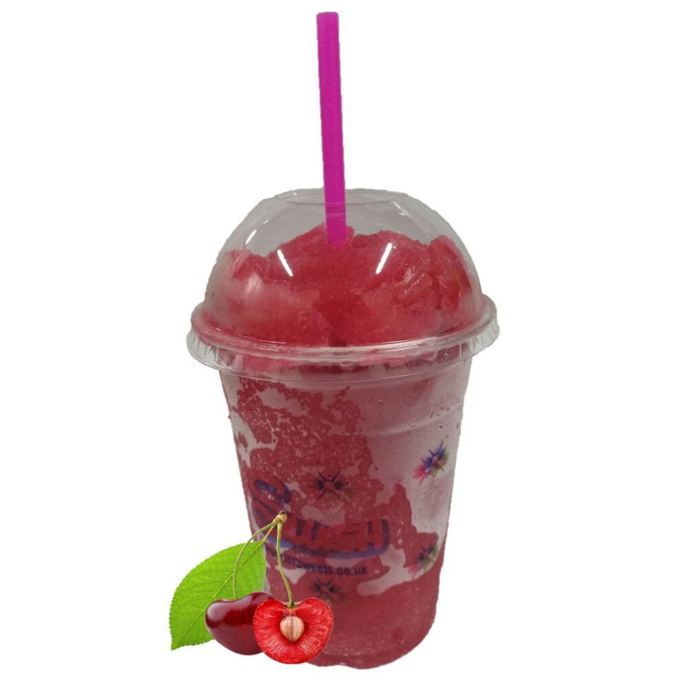 Sumtasa (Sour Cherry) Slush Syrup, Slushie Ice Drink Syrup