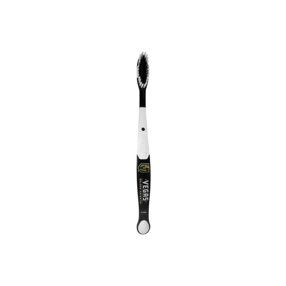 Siskiyousports Golden Siskiyou Htbr165 Unisex Nhl Vegas Knights Mvp Adult Toothbrush