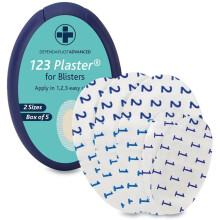 Reliance Medical 123 Plasters Assorted for Blisters 5 Pieces - Pack of 5