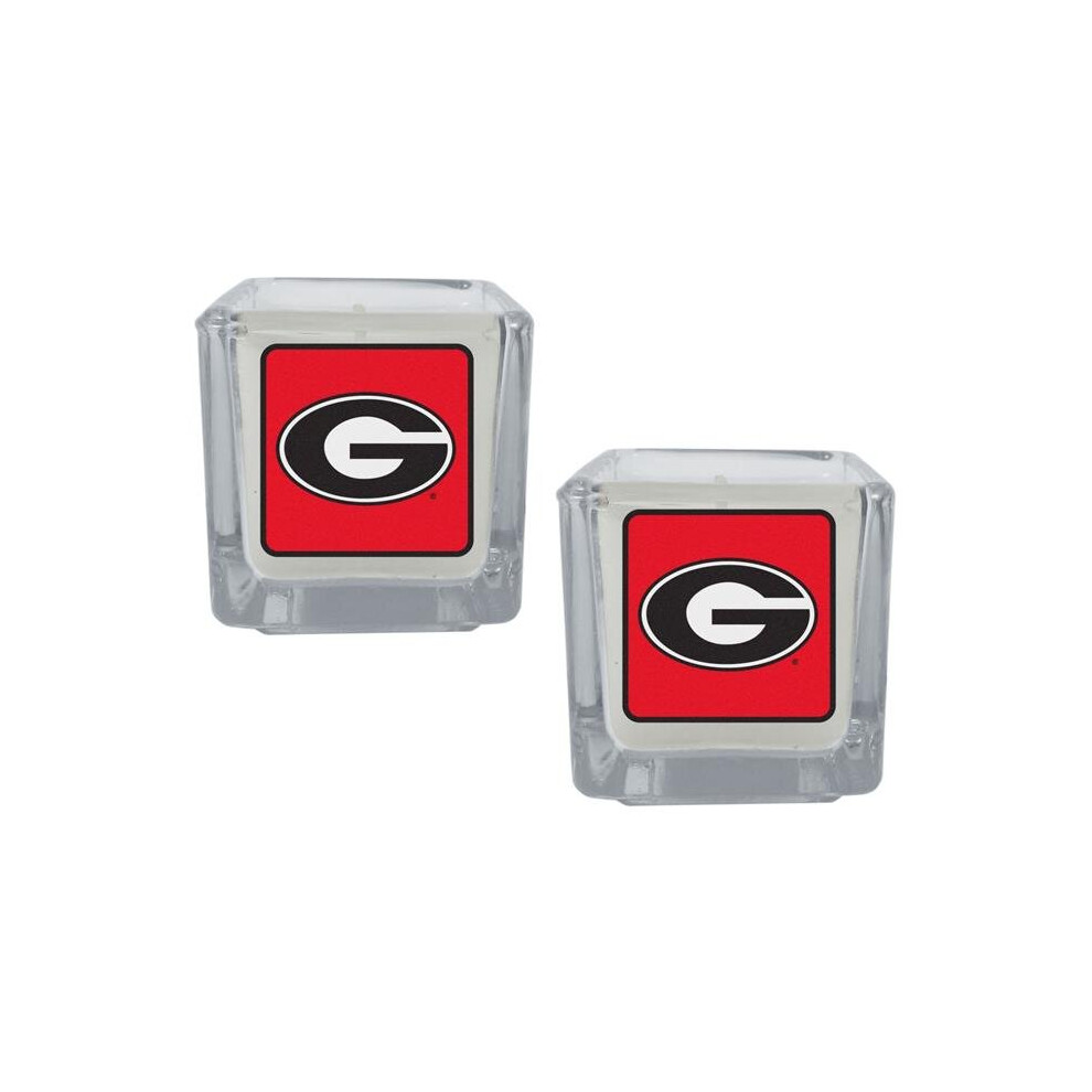 Siskiyou C2CP5 Unisex NCAA Georgia Bulldogs Graphics Candle Set - One Size-image-OPC-P8Z5QC2-NEW