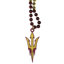 Siskiyou CMBN68 Unisex NCAA Arizona State Sun Devils Mardi Gras Necklaces