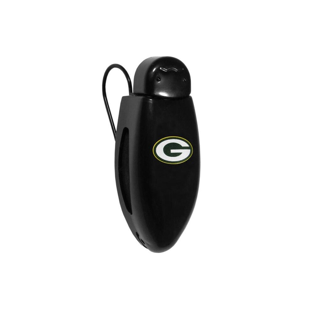 Siskiyousports Green Siskiyou Fvc115 Unisex Nfl Bay Packers Visor Clip For Sunglasses - One Size