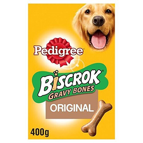 Pedigree Pedigree Biscrok Gravy Bone Dog Biscuits 400g (PACK OF 2)