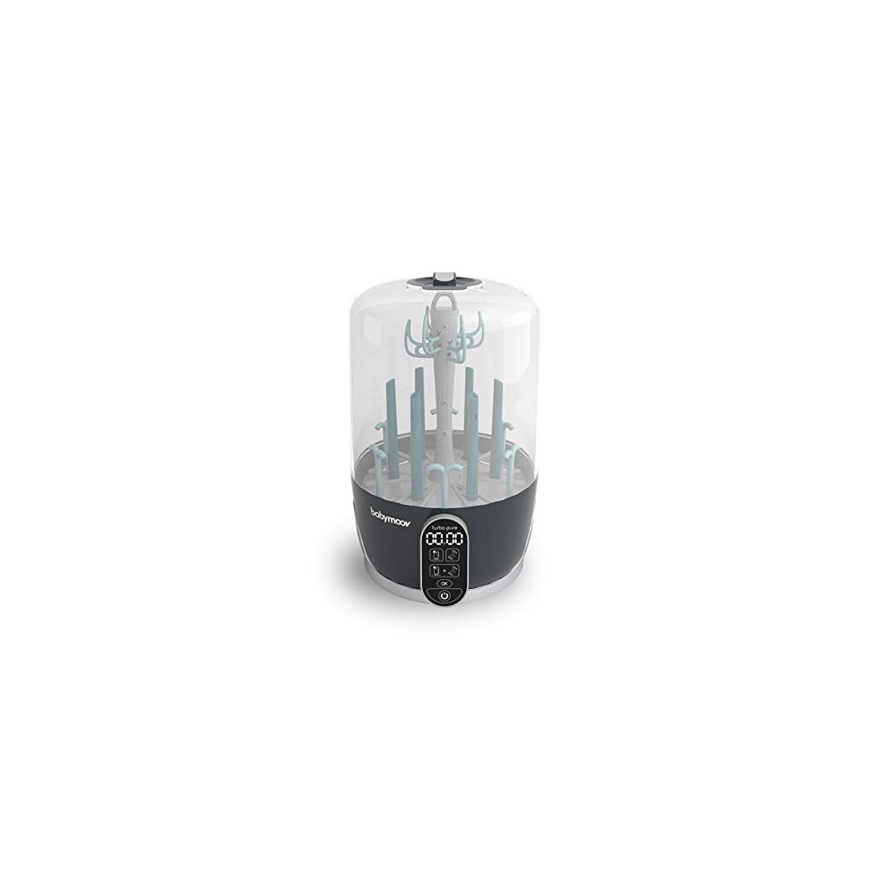 Babymoov Turbo Pure Steam Steriliser and Baby Bottle Dryer with HEPA filter
