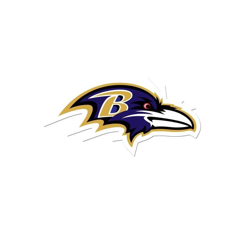 Siskiyou Fld180 8 In. Unisex Nfl Baltimore Ravens Auto Decal 754603970689