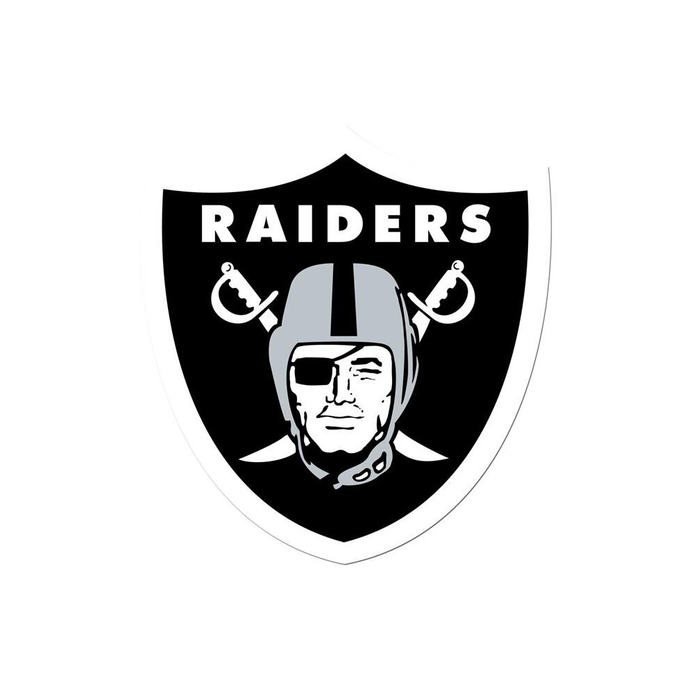 Siskiyou Fld125 8 In. Unisex Nfl Las Vegas Raiders Auto Decal 754603970887