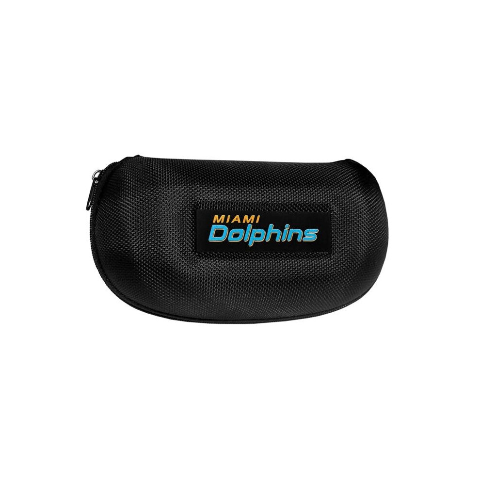 Siskiyousports Siskiyou Fsgcp060 Unisex Nfl Miami Dolphins Sunglass Case - One Size
